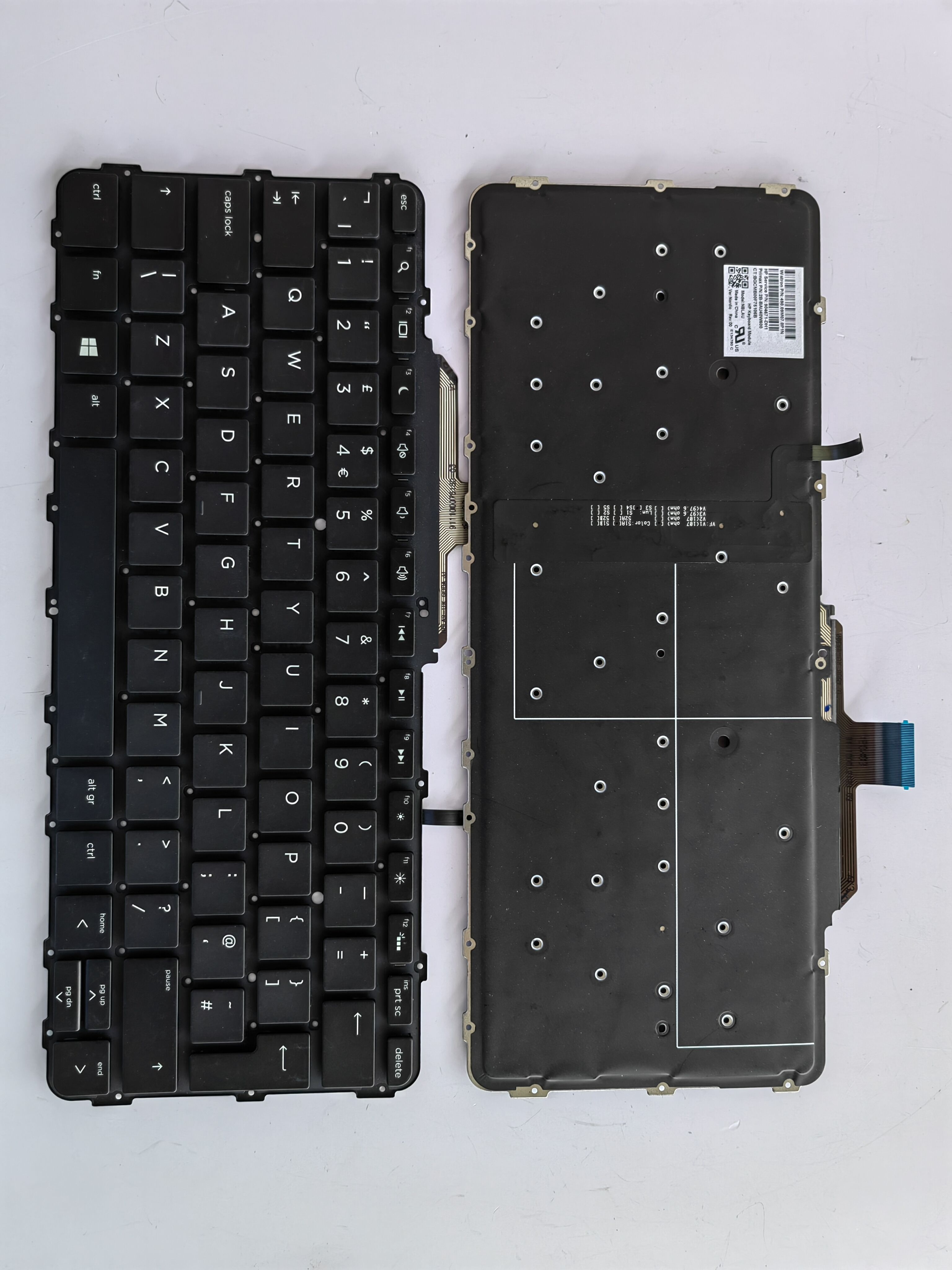 Picture of New Replacement Laptop Keyboard For HP FOLIO G1 BLACK Backlit UK Layout